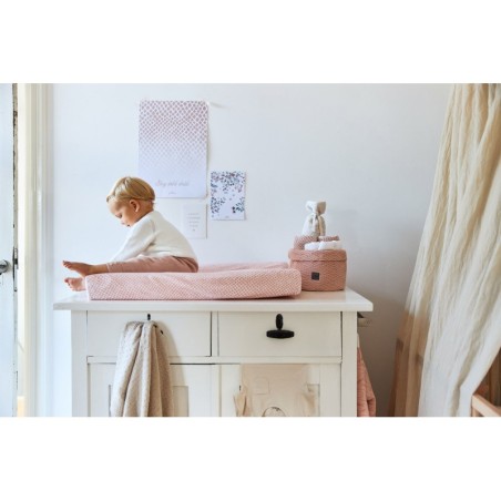 Musliinlapid, 70x70 cm, 3 tk, snake pale pink