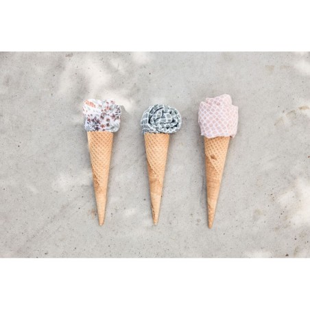 Beebilapid 31x31 cm - 3 tk - snake ash green