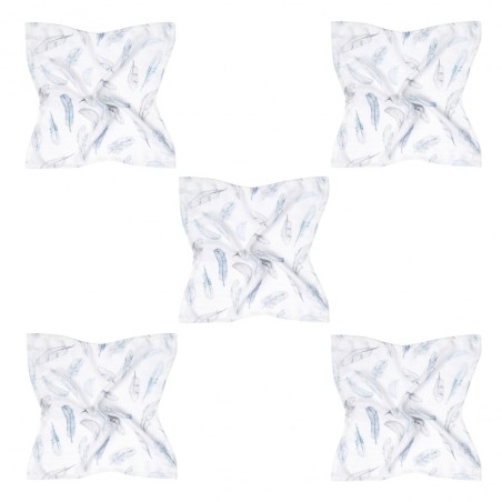 Bambus lapid 5 pakk, 25x25 cm, heavenly feathers