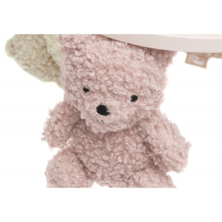 Karusell Teddy Bear - Wild Rose/Natural