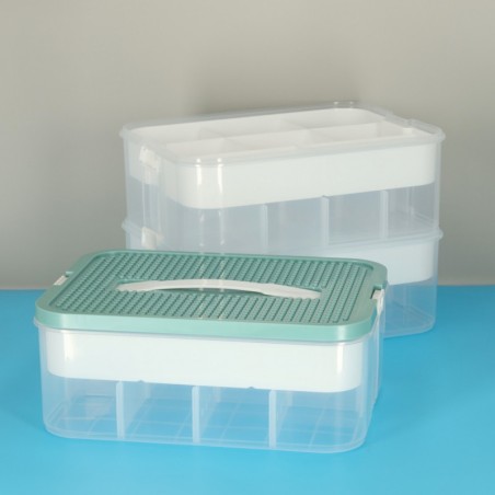 Karp panipaik sektsioonidega 3 tasandit lego klotsidele jm