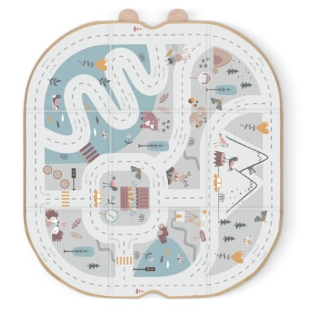 Mänguasjakast ja mängumatt - hall