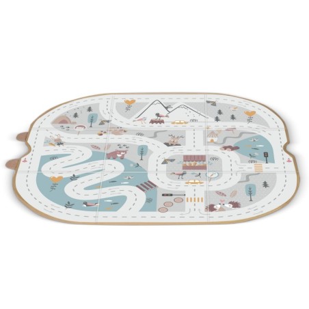 Mänguasjakast ja mängumatt - hall