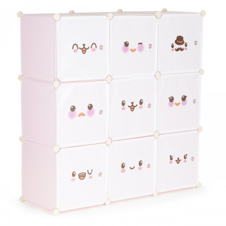 Laste hoiukapp 9 riiuliga