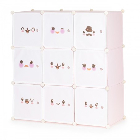 Laste hoiukapp 9 riiuliga