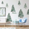 Seinakleebis kuusepuud 8 tk