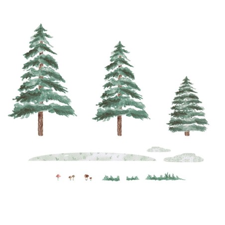 Seinakleebis 3 kuusepuud