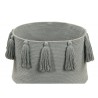 Korv Tassels Light Grey