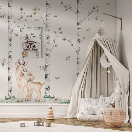 Seinakleebis kased ja hirvepaar komplekt