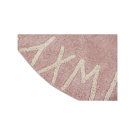 Pestav vaip Round ABC Vintage Nude