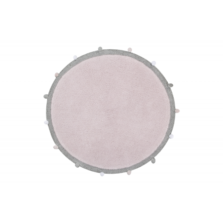 Pestav vaip Bubbly Soft Pink Ø120 cm