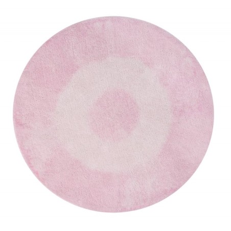 Pestav vaip Tie-Dye Pink Ø150