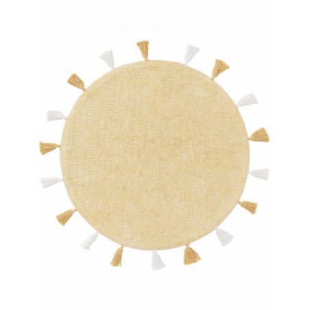 Pestav lastetoa vaip Malu kollane Ø100