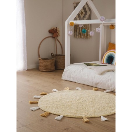 Pestav lastetoa vaip Malu kollane Ø100