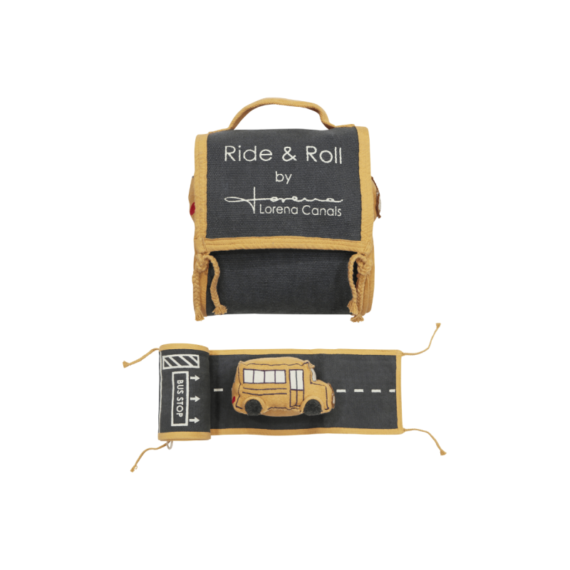 Pehme mängubuss koos rajaga Ride&Roll