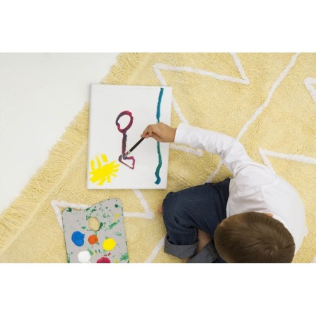 Pestav vaip Hippy Yellow