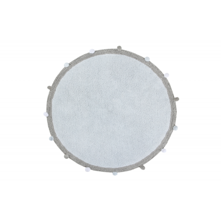 Pestav vaip Bubbly Soft Blue Ø120