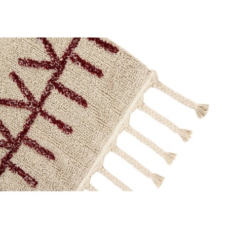 Pestav vaip Bereber Burgundy 140x200 cm