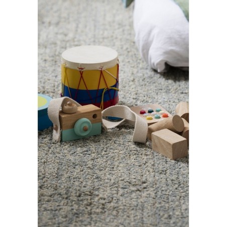 Pestav kahepoolne vaip Twin Vinatge Blue 80x140 cm