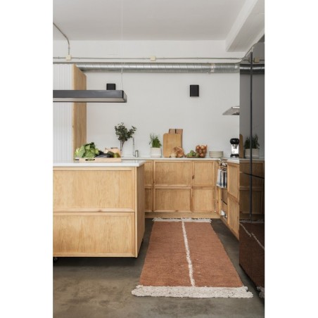 Pestav kahepoolne vaip Duetto Toffee 80x230 cm