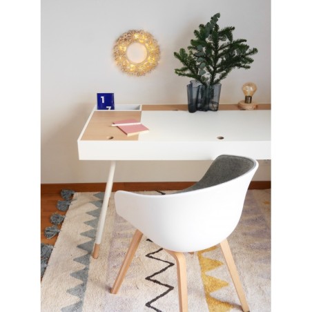 Pestav vaip Azteca Natural Vintage Azul 120 x 160 cm