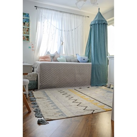 Pestav vaip Azteca Natural Vintage Azul 120 x 160 cm