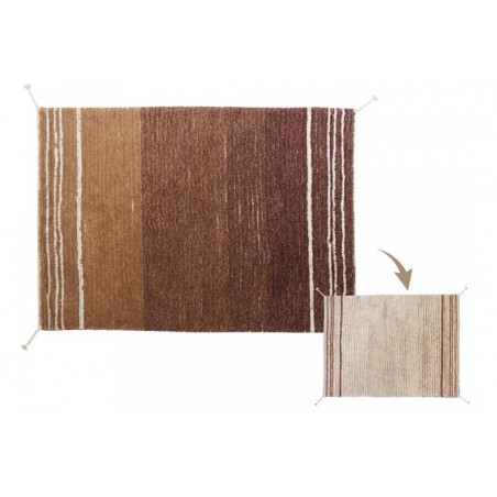 Pestav vaip kahepoolne Twin Toffee 120x160 cm