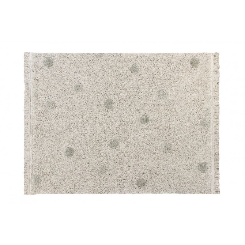 Pestav vaip Hippy Dots Natural Olive 120x160 cm
