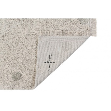 Pestav vaip Hippy Dots Natural Olive 120x160 cm