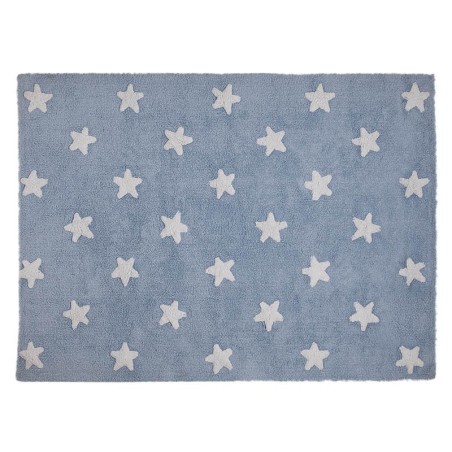 Pestav vaip Blue Stars White 120 x 160 cm