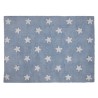 Pestav vaip Blue Stars White 120 x 160 cm