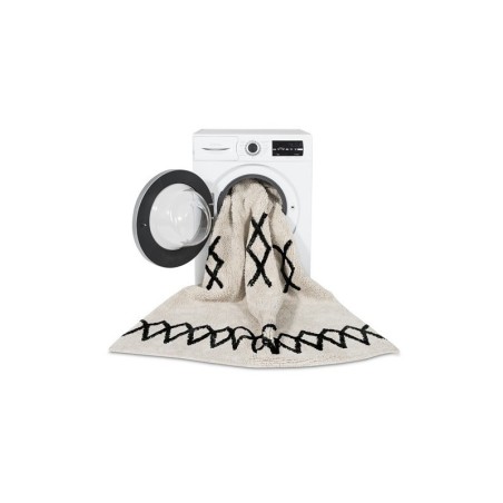 Pestav vaip Atlas Natural Black 120x160 cm