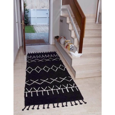 Pestav vaip Bereber Black 80 x 230 cm