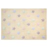Pestav vaip Tricolor Star Vanilla 120 x 160 cm