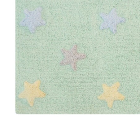 Pestav vaip Tricolor Star Soft/Mint 120 x 160 cm