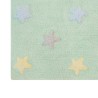 Pestav vaip Tricolor Star Soft/Mint 120 x 160 cm