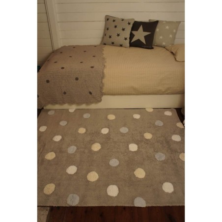 Pestav vaip Topos Tricolor Grey Azul/Blue 120 x 160 cm