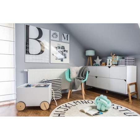 Lotta 6 sahtliga kummut snow valge