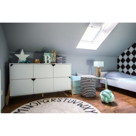 Lotta 6 sahtliga kummut snow valge