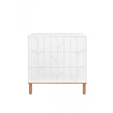 Kolme sahtliga kummut Toteme Botanic