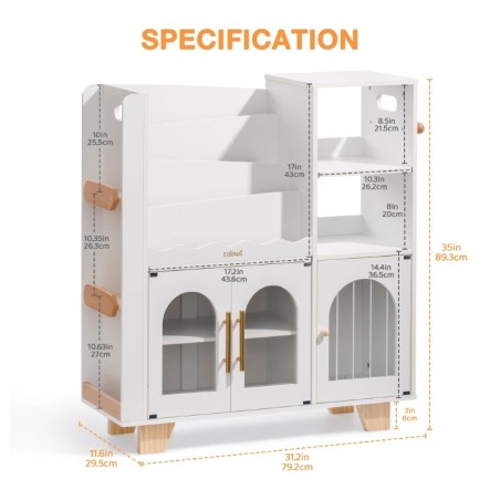 Lastetoa riiul panipaik mänguasjadele