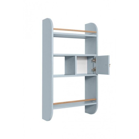 Lastetoa seinariiul sinine