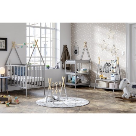 Riidestange lastele TIPI valge