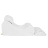 Wave Lounger laste tugitool Boucle valge