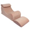 Wave Lounger laste tugitool Aesthetic powder rose