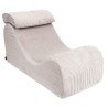 Wave Lounger laste tugitool Aesthetic kreem