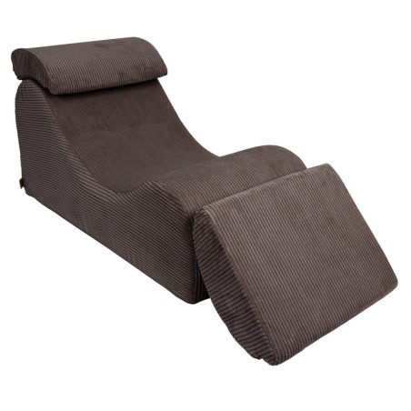 Wave Lounger laste tugitool Aesthetic pruun