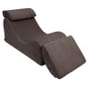 Wave Lounger laste tugitool Aesthetic pruun