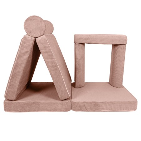 Laste Premium diivan slimcord roosa