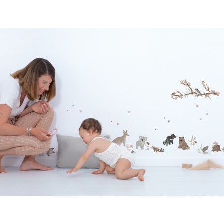 Seinakleebised LILYDALE Austraalia loomad